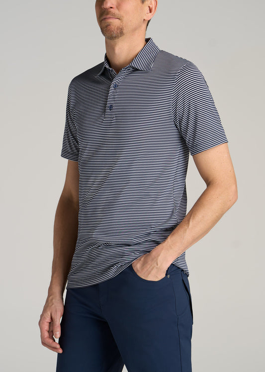     American-Tall-Men-Performance-Stretch-Stripe-Golf-Polo-Navy-side