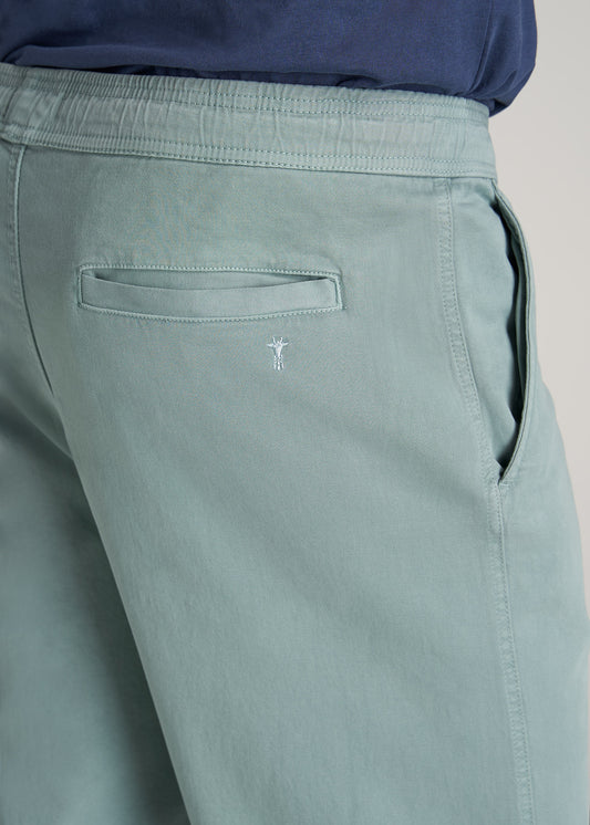     American-Tall-Men-Stretch-Twill-Pull-On-Shorts-Eucalyptus-detail