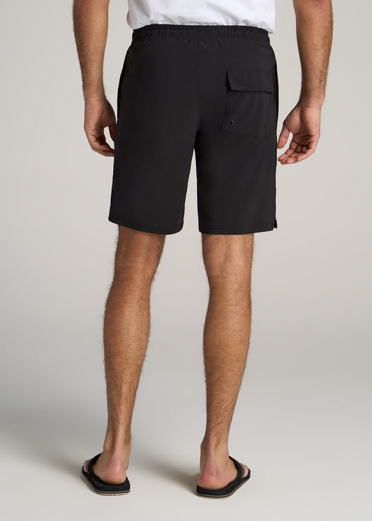 American-Tall-Men-Swim-Trunk-Black-back