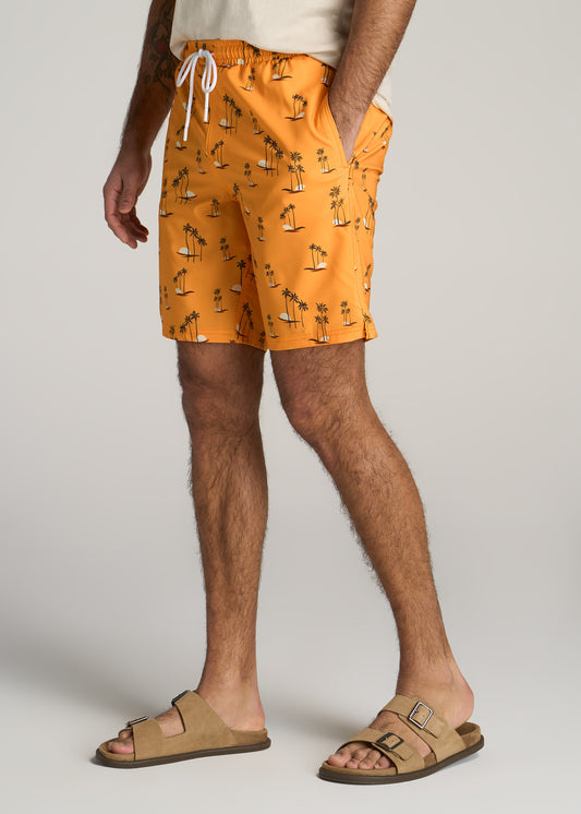 American-Tall-Men-Swim-Trunk-Paradise-Print-side