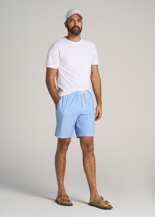 American-Tall-Men-Swim-Trunk-Sky-Blue-Stripe-full