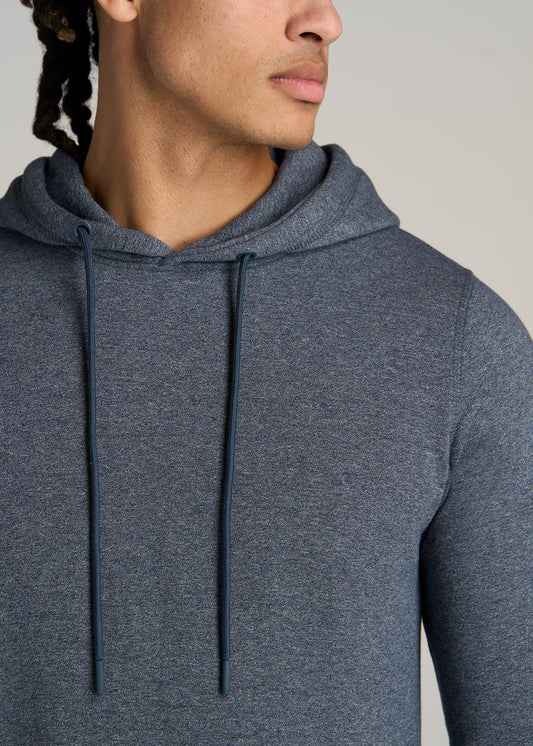     American-Tall-Men-Wearever-Fleece-Pullover-Hoodie-Navy-Mix-detail