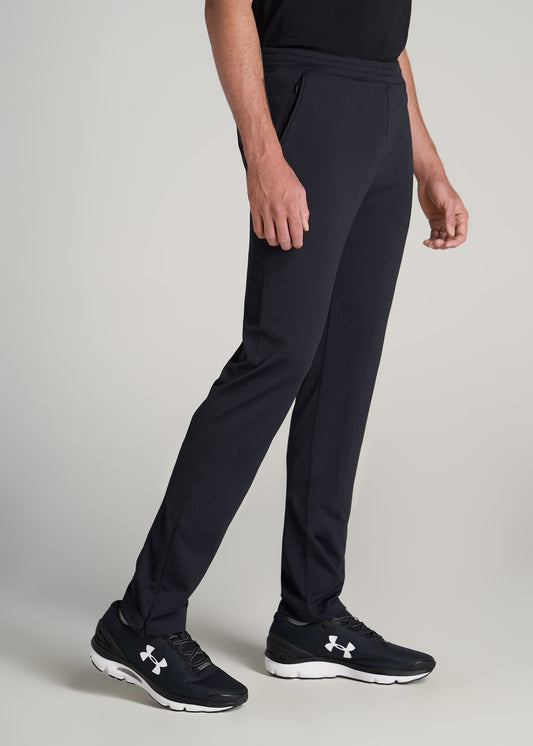    American-Tall-Men-Zip-Bottom-Performance-Pant-Black-side