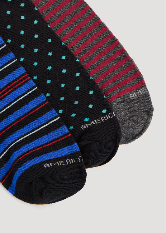    American-Tall-Mens-XL-Dress-Socks-Size-14-17-3-Pack-B-Detail