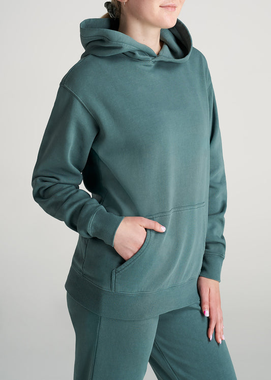 American-Tall-Women-8020-GD-WKND-Hoodie-JuniperGreen-side