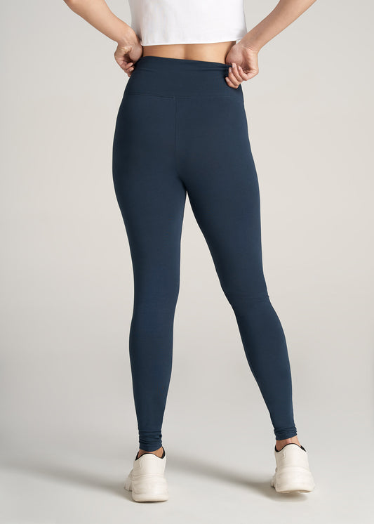    American-Tall-Women-CottonLeggings-BrightNavy-back