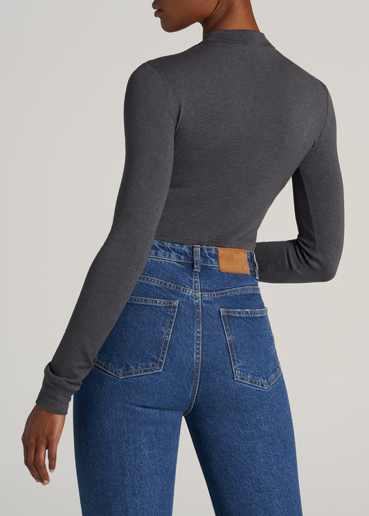       American-Tall-Women-Crop-Mock-Neck-Sweater-Charcoal-Mix-back