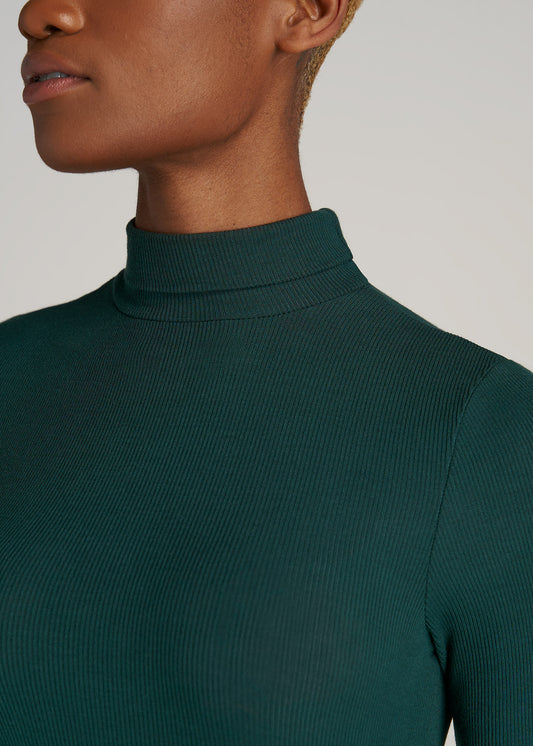         American-Tall-Women-LS-Ribbed-Turtleneck-Tee-Emerald-detail