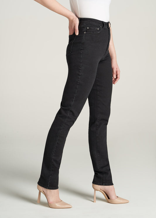    American-Tall-Women-Lola-UltraHighRise-SlimJean-Black-side