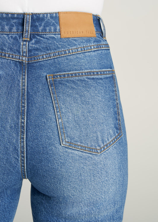       American-Tall-Women-Lola-UltraHighRise-SlimJean-TrueBlue-detail