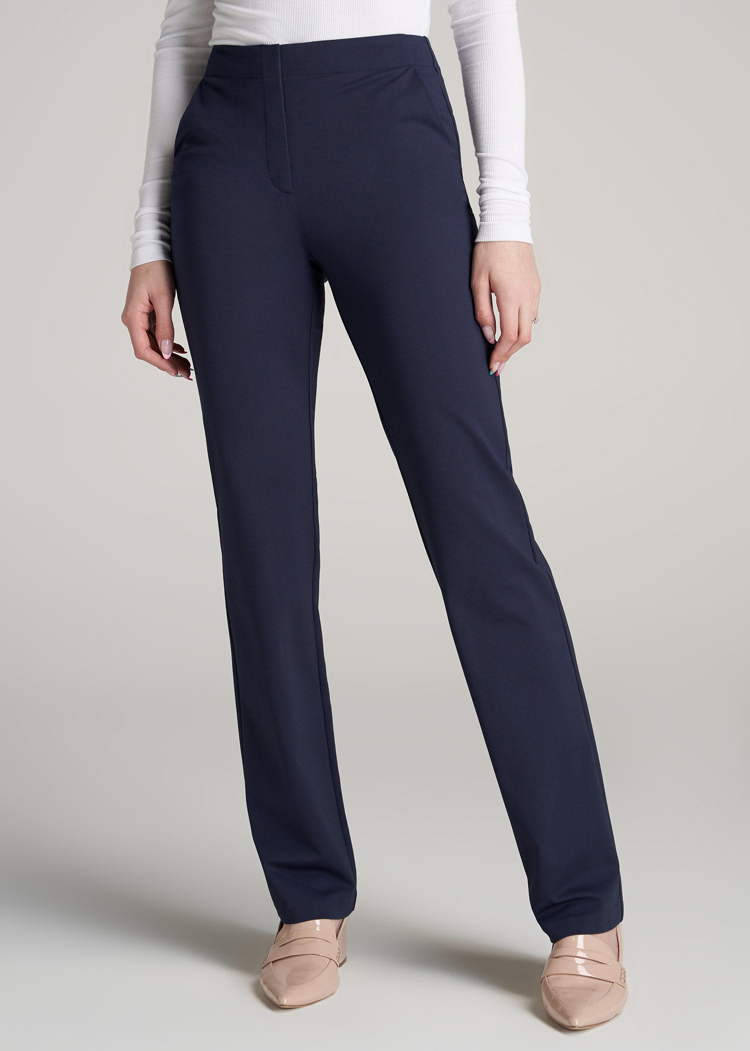 Women's Tall Straight Leg Dress Pants | American Tall