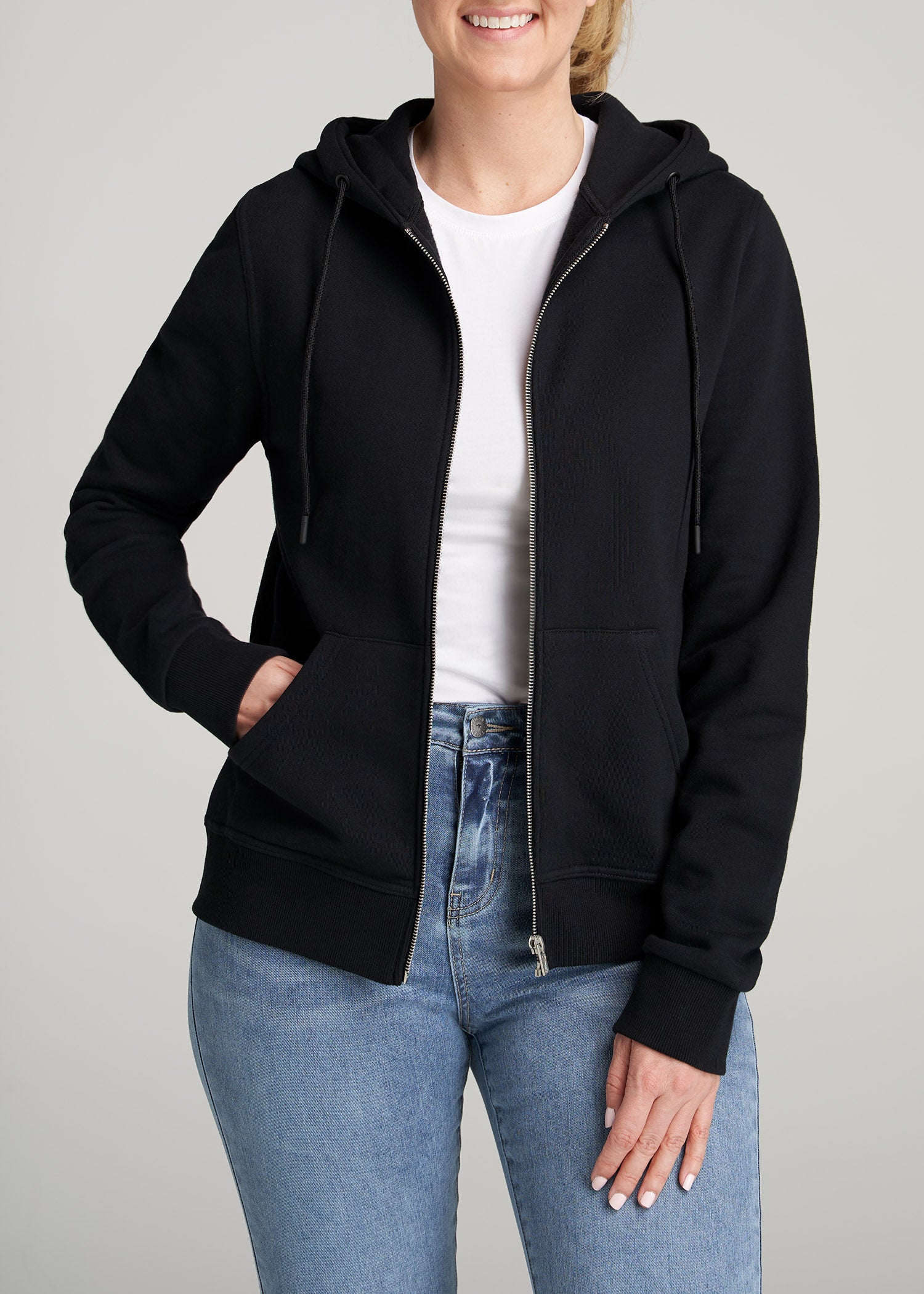 Wearever Full-Zip Women's Tall Hoodie | American Tall