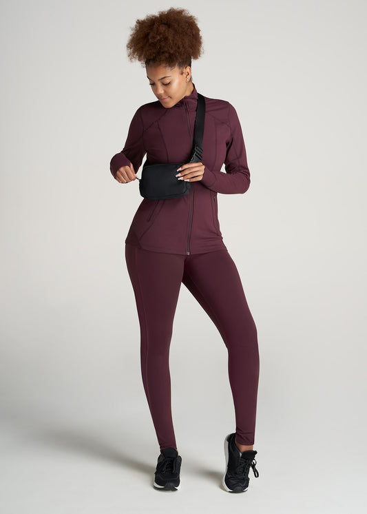 American-Tall-Women-WarmUp-AthleticJacket-Beetroot-full