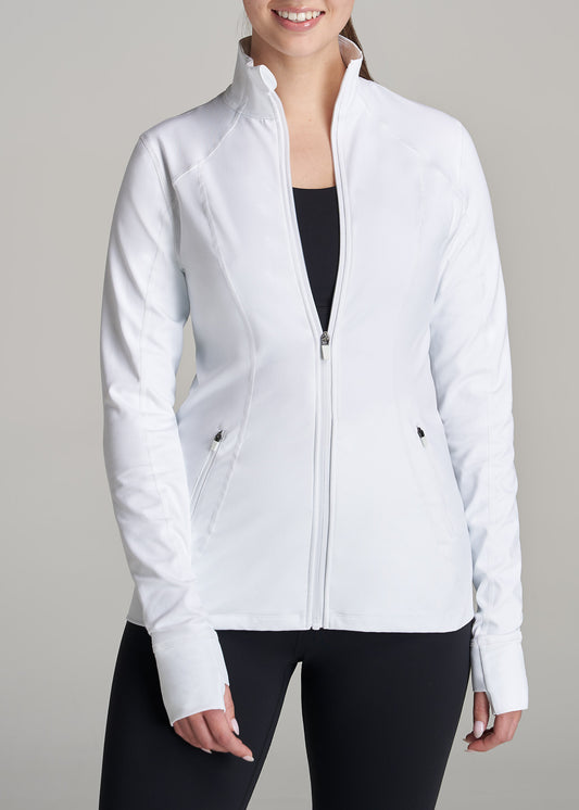    American-Tall-Women-WarmUp-Jacket-BrightWhite-front