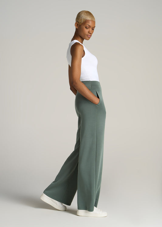 American-Tall-Women-Wide-Leg-Ultra-High-Rise-Pant-Malachite-Green-full