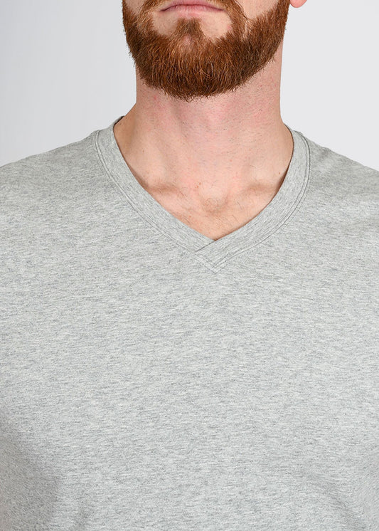 american-tall-mens-essential-slimfit-vneck-tee-greymix-detail