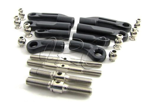 ECO MBX7r TIE RODS & Turnbuckle Set (E0811 E0804 C0119F) MUGE2016 Mugen Seiki