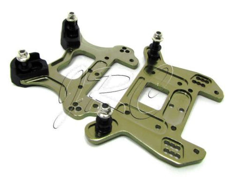 VORZA HP FRONT & REAR TOWERS 67409 67413 (Shock Uprights ) HPI #101850