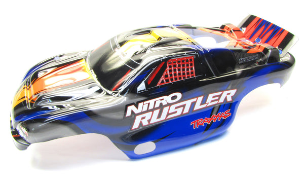 nitro rustler body shell