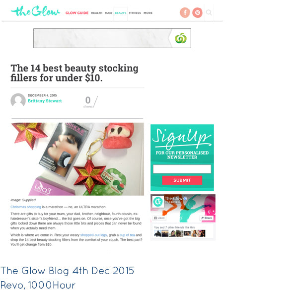 The Glow blog post