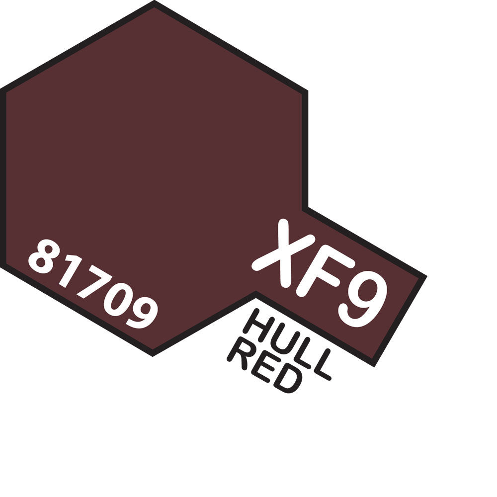 TAMIYA Acrylic XF-9 Hull Red 10ml