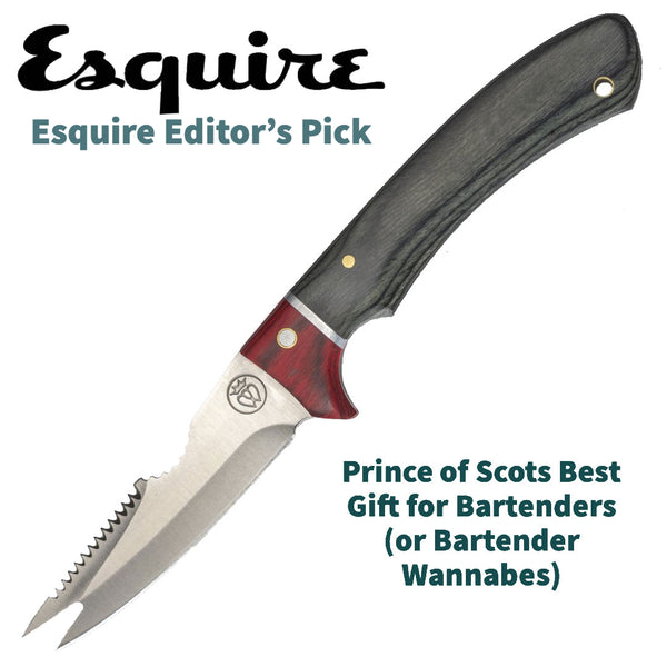 The Best Gift for Bartenders? Prince of Scots Bartender Knife!