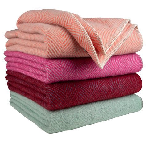 Southampton Home Washable Wool & Tumble Dry Wool Throw Collection.