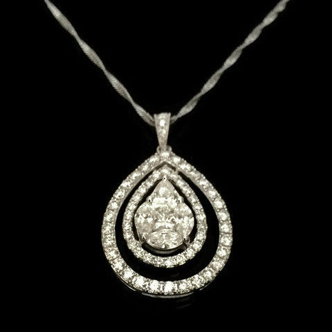 large diamond necklace