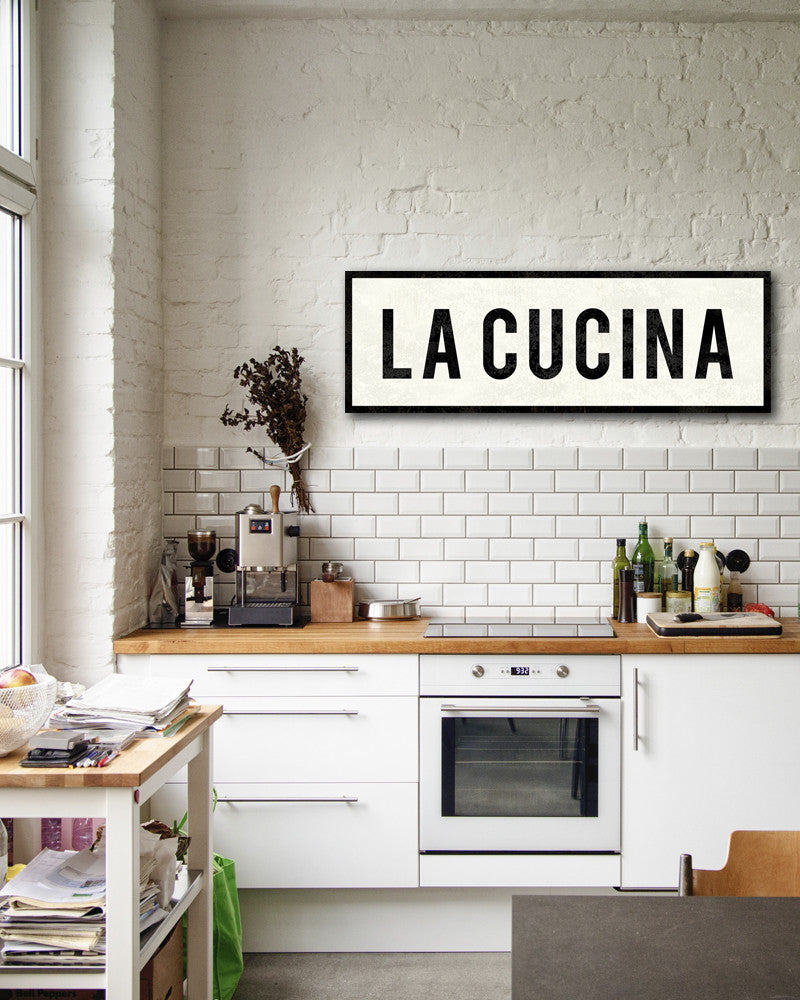 La Cucina Sign by Transit Design