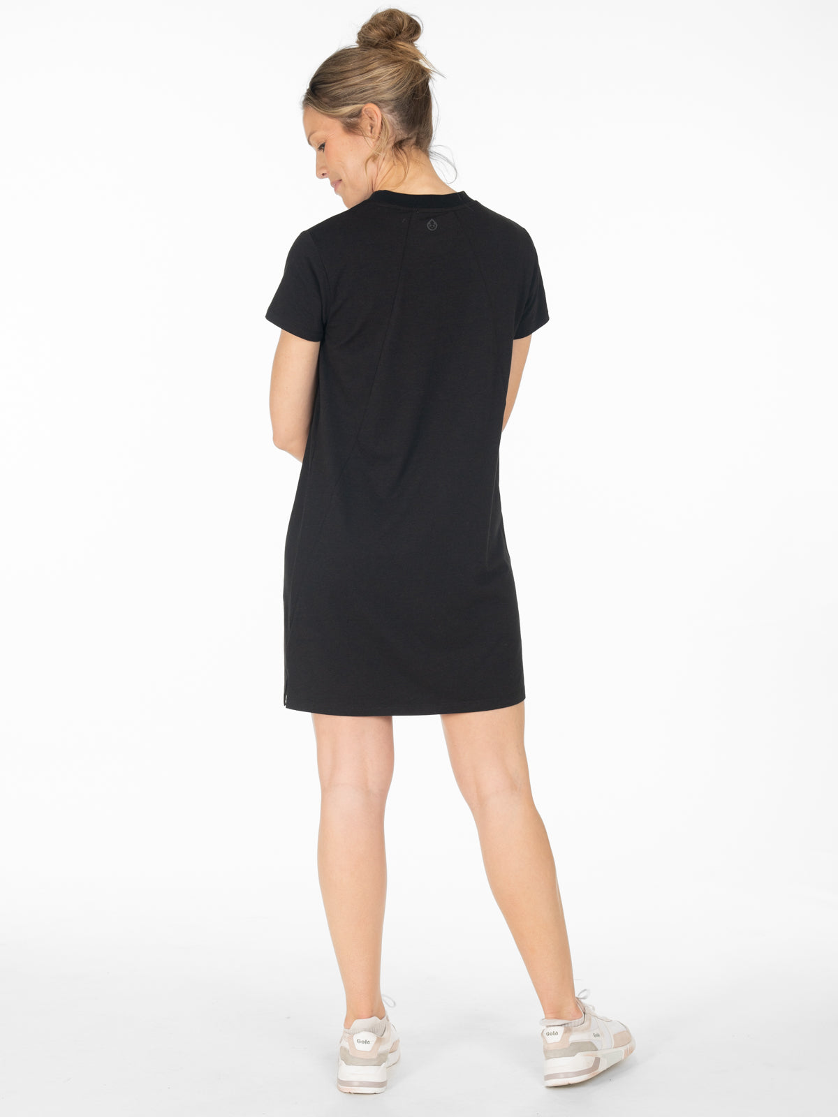 All Day T-Shirt Dress hongkongpackagetours (Black)