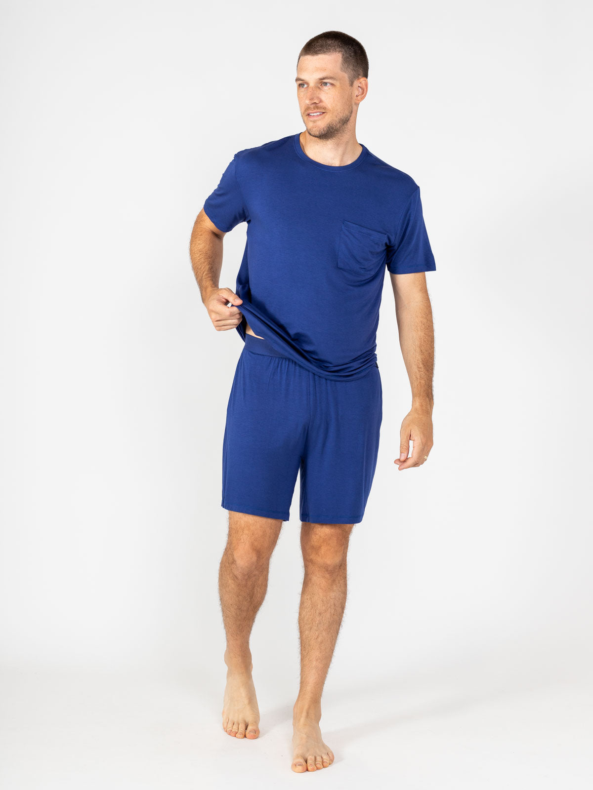 Bamboo Silk Sleep Short tasc performance (Twilight)