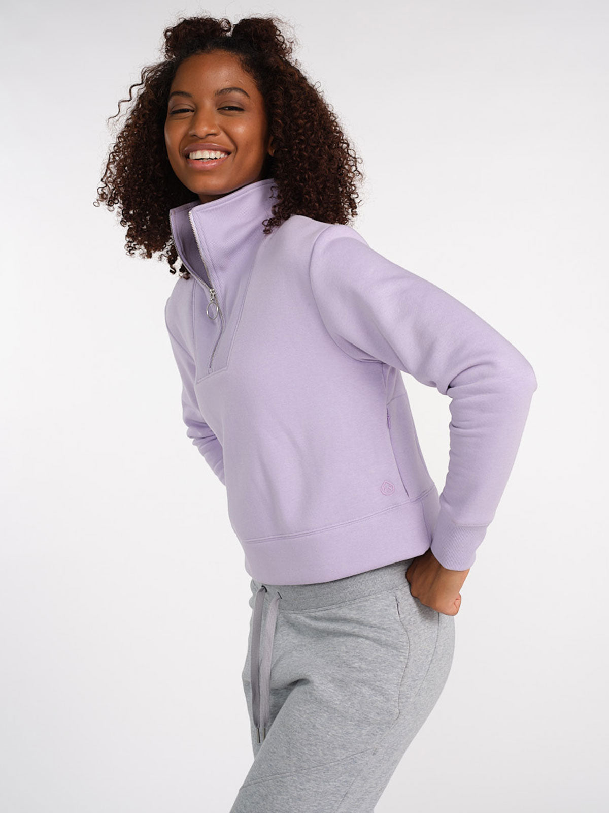 Summit Fleece 1/2 Zip tasc performance (DigitalPurple)