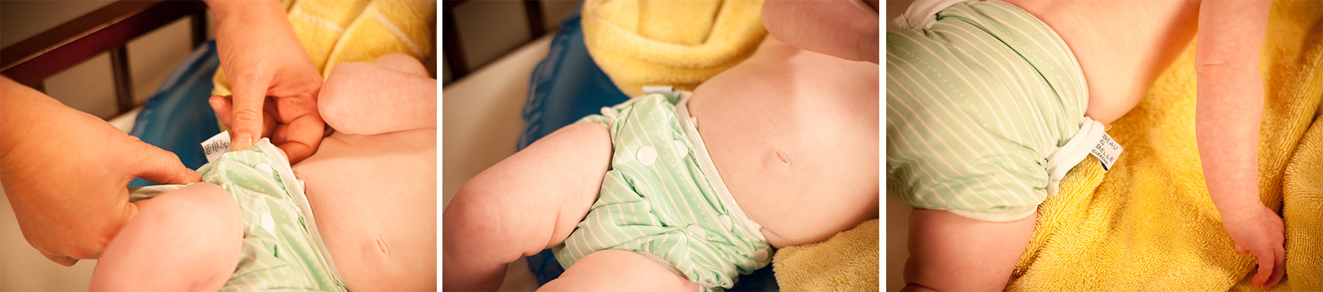 How to Adjust a Nagueret Swim Diaper for Newborns