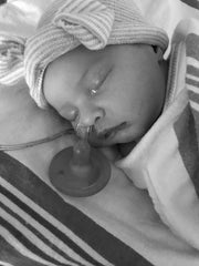 Newborn in the hospital