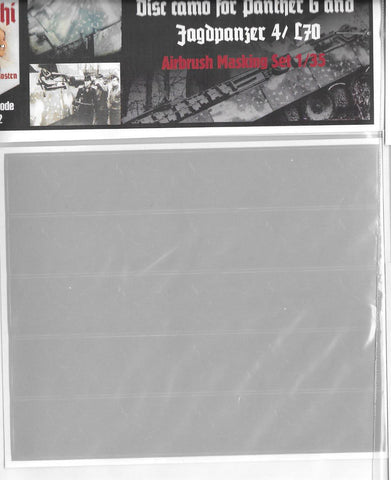 Uschi 1/35 Disc Camo mask #2002 Panther G & Jagdpanzer IV/L70