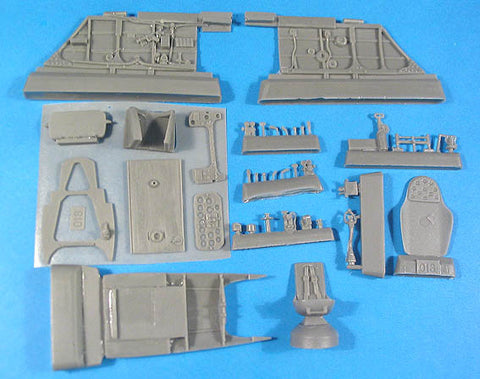 Vector Resin 1/48 scale LaGG-3 Cockpit Set for ICM kit - VDS48018