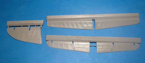 Vector Resin 1/48 scale Su-2 Control Surfaces for Zvezda kit - VDS-48074