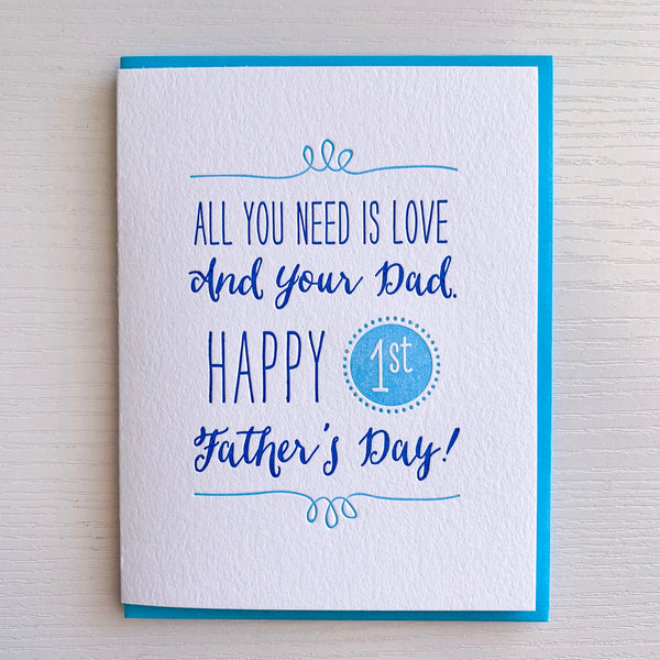 1st fathers day cards