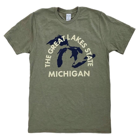 Michigan the Great Lakes State Shirt
