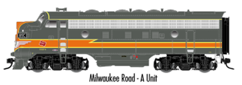 Atlas O 30134033 - Master - F-7 Locomotive "Milwaukee Road" (Un-Powered) - A Unit