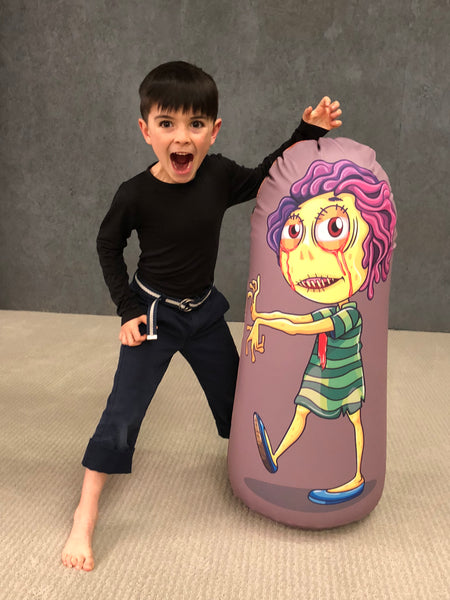 inflatable punching bag toy