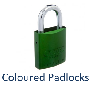 Abus Coloured Padlocks