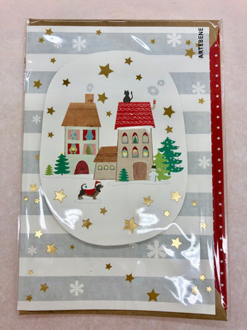Arte Bene Winter Scene Card