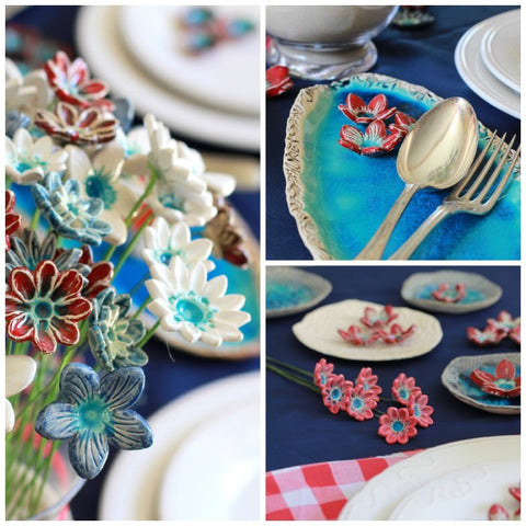4th of July table decor