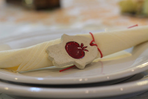 pomegranate napkin ring