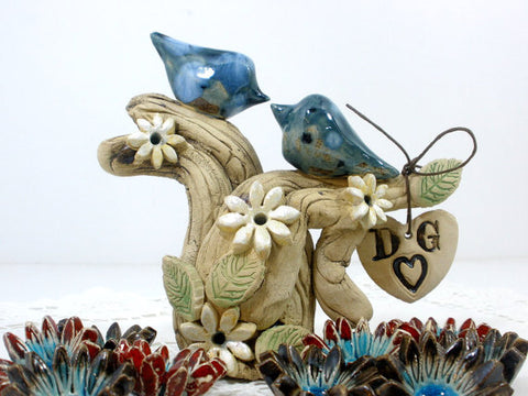 bird cake topper