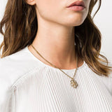 2006 Chanel 22ct Gold Plated Flower Necklace