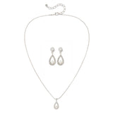 1980s Vintage Nina Ricci Earring and Necklace Set