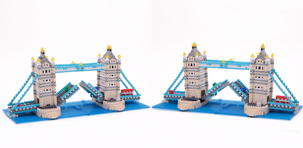 Nanoblock Tower Bridge Deluxe Edition - Assembled model