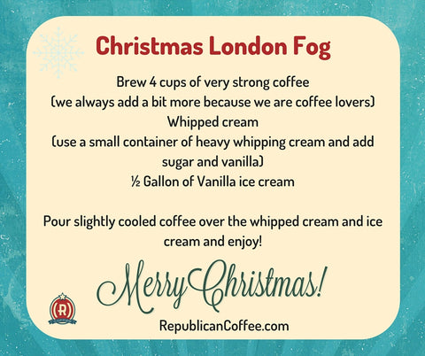Republican Coffee Christmas Gift London Fog